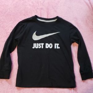 Boys long sleeve Nike shirt